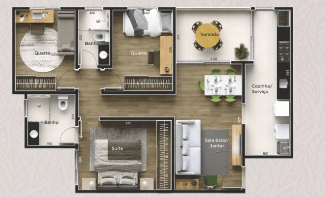Apartamento em Presidente Roosevelt - Uberlândia